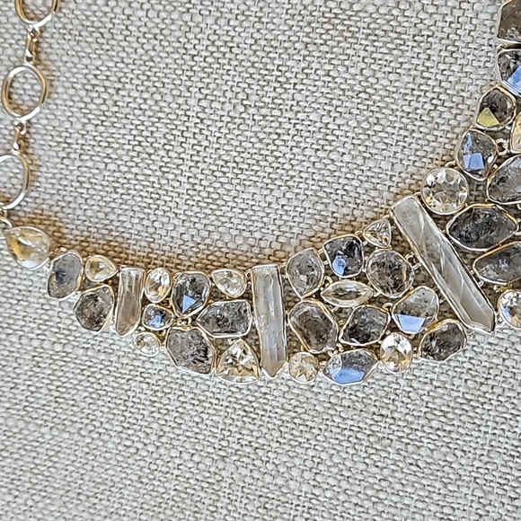 Artistry Of India Rutilated Black Quartz, White Quartz & White Crystal Necklace - Picture 5 of 16